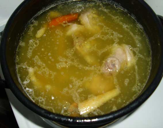 Domestic Sunday Chicken Soup Recipe Serbian Cookbook